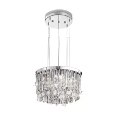   Eglo 93425 Kristály függeszték lámpatest G9 7x33W d=50cm Calaonda