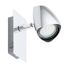 Eglo 93672 LED-es fali lámpa GU10 1x3W króm Corbera #