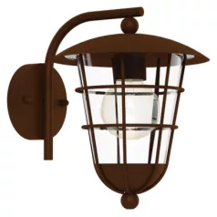 Eglo 94855 Kültéri fali lámpa le E27 1x60W barna Pulfero1