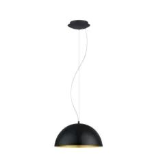   Eglo 94935 függeszték lámpatest E27 60W fekete/arany Gaetano