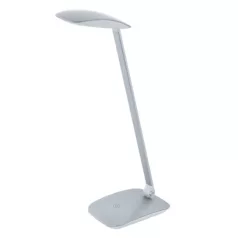   Eglo 95694 Led Asztali lámpa 4,5W érintők+USB CAJERO, ezüst
