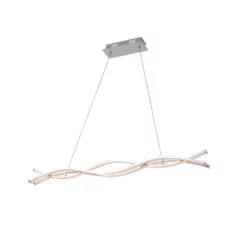   Eglo 96102 LED függeszték lámpatest 3x13W 102cm króm/fehér Lasana2