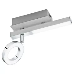   Eglo 96178 LED fali lámpa 1x3,2W+1x2,2W alumínium/króm Cardillio1