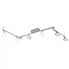   Eglo 96183 LED mennyezeti lámpa 6x3,2W+3x3,3W alumínium/króm Cardillio1