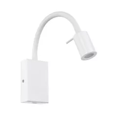   Eglo 96566 LED fali lámpa 3,5W 3000K 380Lm fehér USB Tazzoli