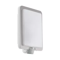   Eglo 97218 Kültéri fali lámpa E27 szenzoros nemesacél/fehér IP44 MUSSOTTO