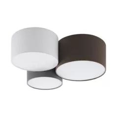   Eglo 97479 mennyezeti lámpa E27 3x60W barna/szürke/fehér PASTORE