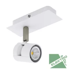   Eglo 97506 fali lámpa GU10 LED 1x5W fehér/matt nikkel Vergiano