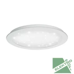   Eglo 97594 LED beépíthető lámpa 21W 30cm fehér/kristály Fiobbo