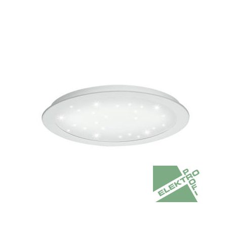 Eglo 97594 LED beépíthető lámpa 21W 30cm fehér/kristály Fiobbo