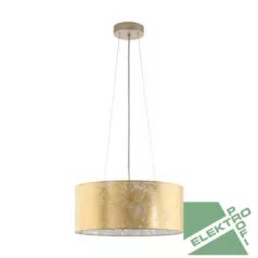   Eglo 97644 függeszték lámpatest E27 3x60W pezsgő/arany Viserbella