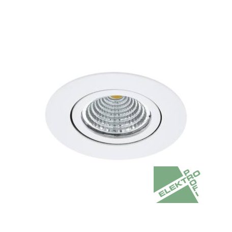 Eglo 98301 LED beépíthető lámpa 6W 2700K 380Lm 8,8cm fehér Saliceto