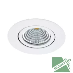   Eglo 98305 LED beépíthető lámpa 6W 4000K 450Lm 8,8cm fehér Saliceto