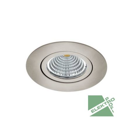 Eglo 98307 LED beépíthető lámpa 6W 4000K 8,8cm áll nikkel SALICETO