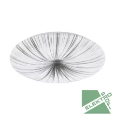   Eglo 98326 LED mennyezeti lámpa 33W 51cm fehér/ezüst Nieves