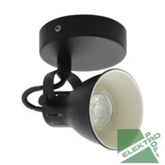 Eglo 98397 LED fali lámpa GU10 1x3,3W fekete Seras2 