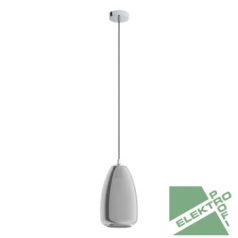   Eglo 98615 függeszték lámpatest E27 1x40W 20cm króm Alobrase #