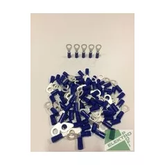 IKUMA 101026 Szemes saru 1,5-2,5mm2-M6 kék csom. egység 100