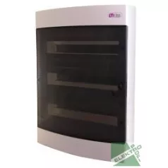 ETI 1101040 Kiselosztó ECM 3x18PT fali, átl.ajtóval
