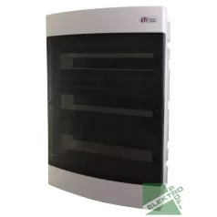 ETI 1101047 Kiselosztó ECM54PT süllyesztett, átl.ajtóval