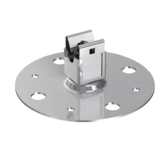 J.Pröpster 1167 Tető-vezetéktartó körlap+Niro 8mm 