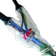 CELLPACK 124730 Leágazó Y-forma öntőgyantás Y1/EG 4x10/4mm2