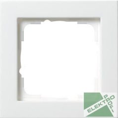 GIRA 0211-22 E2 keret 1-es matt fehér