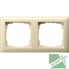 GIRA 21201 Standard 55 keret 2-es fényes krém fehér 