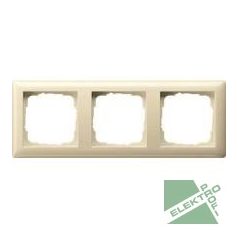 GIRA 21301 Standard 55 keret 3-as fényes krém fehér