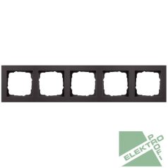 GIRA 21523 E2 keret 5-ös antracit