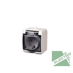 DÜWI 22111 AQUASTAR csatlakozó aljzat 1 hely GAO 2211