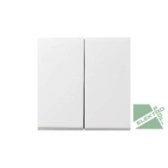 GIRA 0295-27 System 55 fedél dupla matt fehér