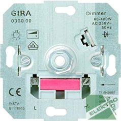 GIRA 30000 betét dimmer 60-400W forgatható 