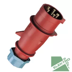 Mennekes 322 ipari dugvilla 32A, 5p, 400V 6h lengő, fázisváltós