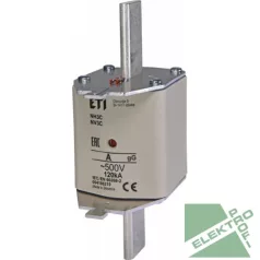 ETI 4186231 Biztosító NH3 gG 500A 500V~
