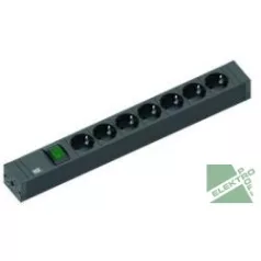 BACHMANN 420.0014 Hosszabító 7-es föld.+kapcsoló 2m CONNECT LINE