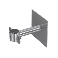   J.Pröpster 490560 Felf. oszlop fali tartó Rd42mm eltartás 150mm B, V2A