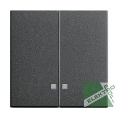 GIRA 63128 System 55 kapcsoló fedlap világító Antracit