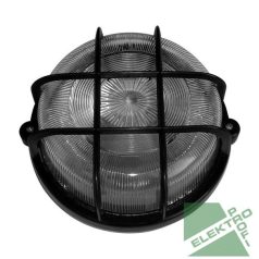 GAO 6928H Hajólámpa 1x100W E27 kerek fekete IP44