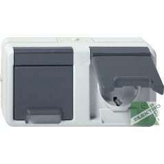 GIRA 78130 dugalj falon kivüli dupla IP 44