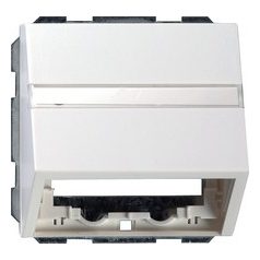   GIRA 87003 System 55 csatlakozó ház adat-és kommunikációs fényes fehér #