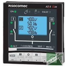 SOCOMEC 95992020 Távvezérlő (ajtóra) ATyS D20