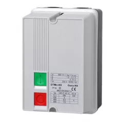 Ganz KK DTMn-K5/2.2-3.3A/400V Mágneskapcsoló+hőrelé tokozott 5kW/ 2,2-3,3A/AC3 400V