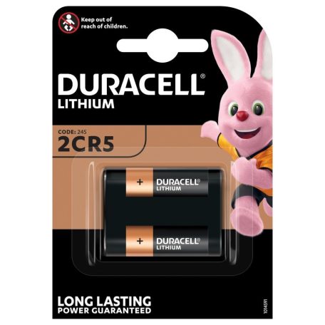 Duracell 2CR5 Elem 6V Lithium 2CR5