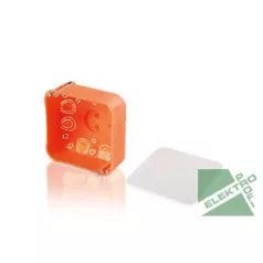 F-TRONIC E 116 Gipszkarton doboz 107x107x40 Fedéllel
