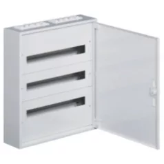 Hager FW324WT Elosztó falon kívüli 3x24 modul fém