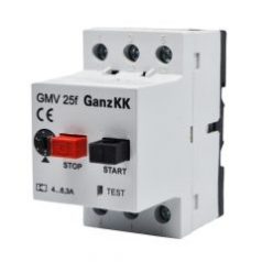 Ganz KK GMV25f/6.3-10A Motorvédő 6,3 -10,0 A GMV25F 4kA
