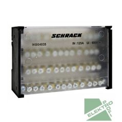   SCHRACK IKB04035 Csatlakozó blokk, 4 pólusú 125A ki 4x10+5x16+2x35mm2