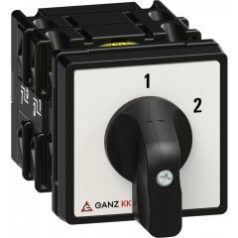 Ganz KK KK0-20-6004 H Kézikapcsoló 20A hátsó rögz. 3P átkapcsoló 1-2 IP44