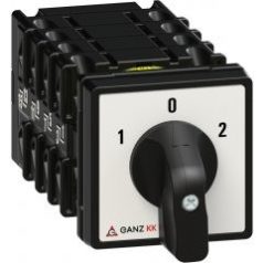 Ganz KK KK0-20-6432 Kézikapcsoló 4P 20A front átkapcsoló 1-0-2